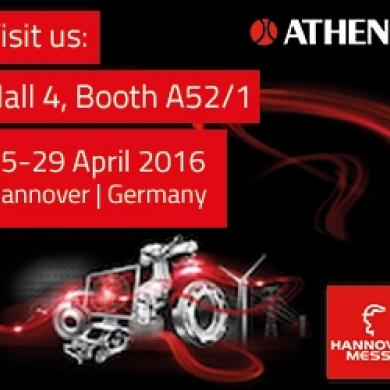 Athena will be exhibiting at Hannover Messe 2016