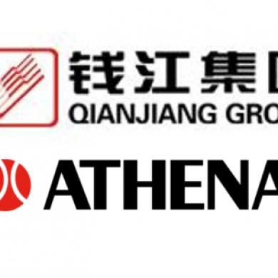 New technical licensing agreement between Zhejiang Qianjiang Moto Co. LTD and Athena S.P.A.