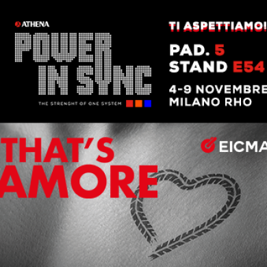 Athena will be at EICMA 2025